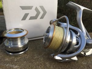 Die Spule der Daiwa CALDIA 2500 im Detail.