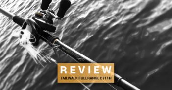 Review zur Tailwalk Fullrange C711H mit Curado Baitcaster Rolle