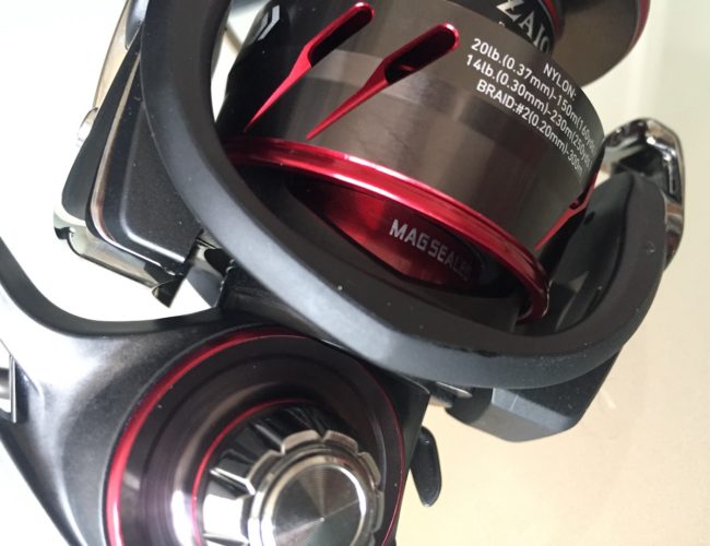 Detailansicht Spinnrolle Daiwa Ballistic LT