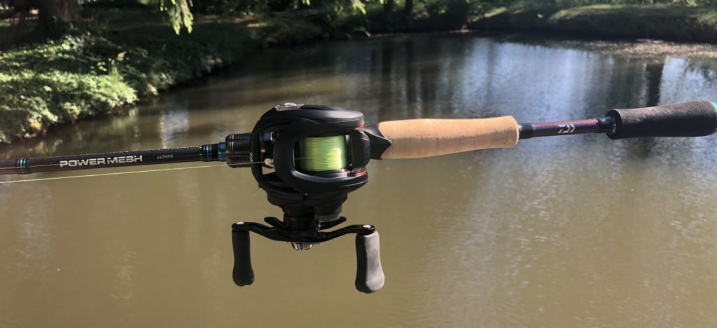 Daiwa Powermesh 662MFB mit Tatula 100 HSL